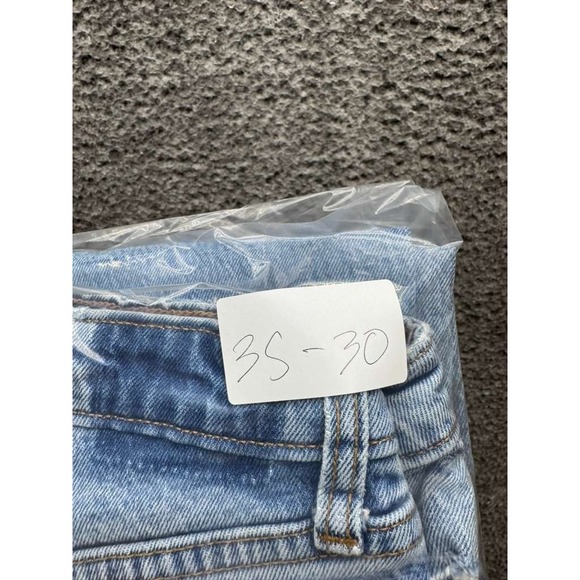 Abercrombie & Fitch The Dad High Rise Curve Love Denim Jeans Blue Womens Size 27 - Picture 16 of 16